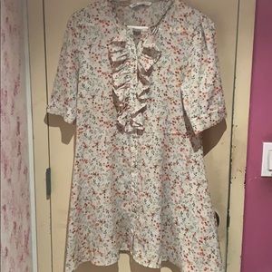 VGUC | Zara Floral Print Mini Dress